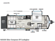 Call now about this 2024 East to West Alta 2400KTH! 2024 East to West Alta 2400KTH - Used Toy Hauler For Sale by Blue Compass RV Lexington in Georgetown, Kentucky features Slideout