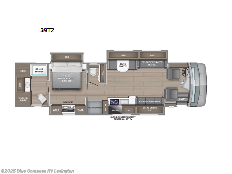 Call now about this 2023 Jayco Embark 39t2! 2023 Jayco Embark 39t2 - Used Class A For Sale by Blue Compass RV Lexington in Georgetown, Kentucky features Slideout