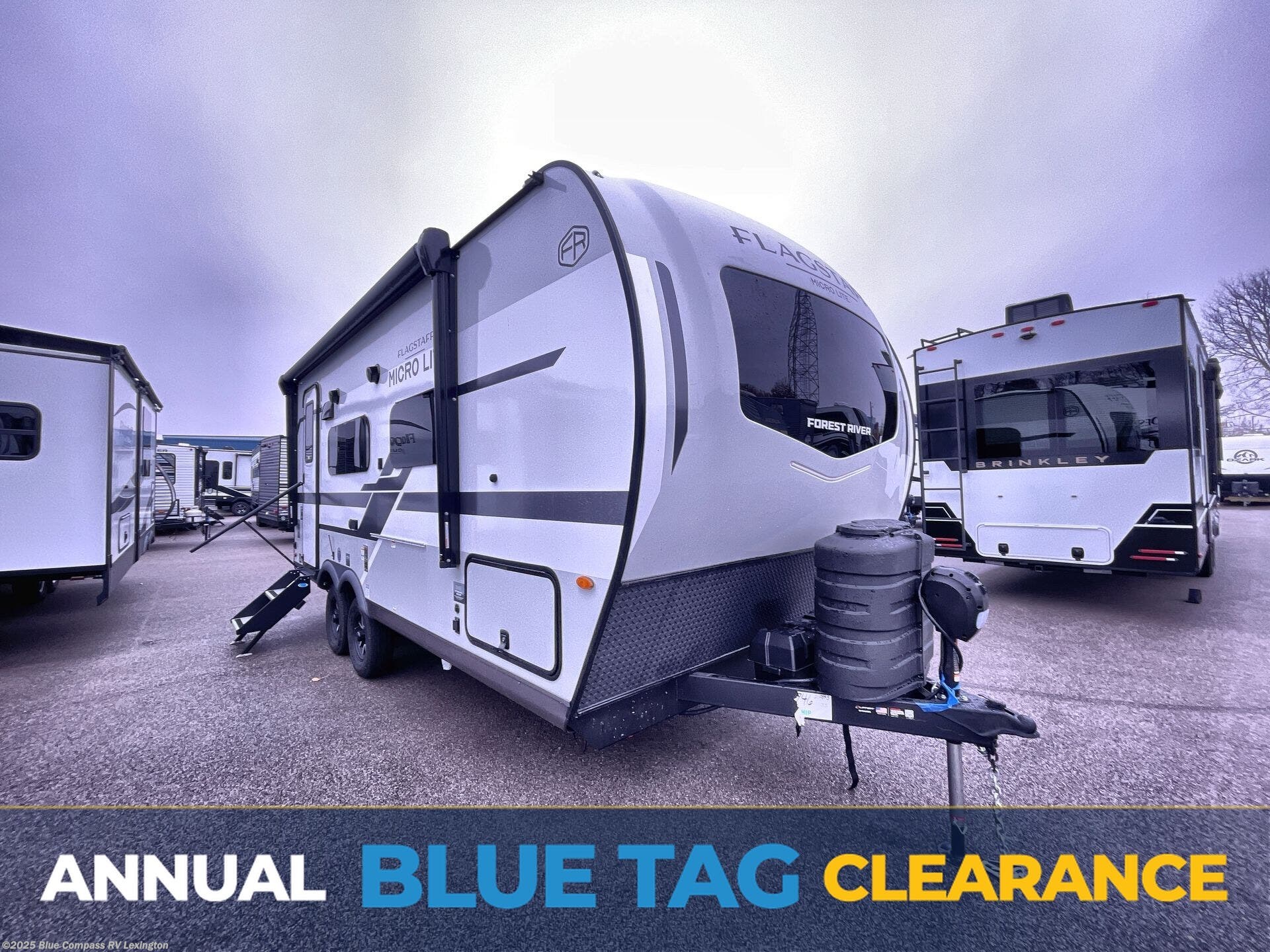 Email now about this 2026 Forest River Flagstaff Micro Lite 21FBRS! New 2026 Forest River Flagstaff Micro Lite 21FBRS available in Georgetown, Kentucky