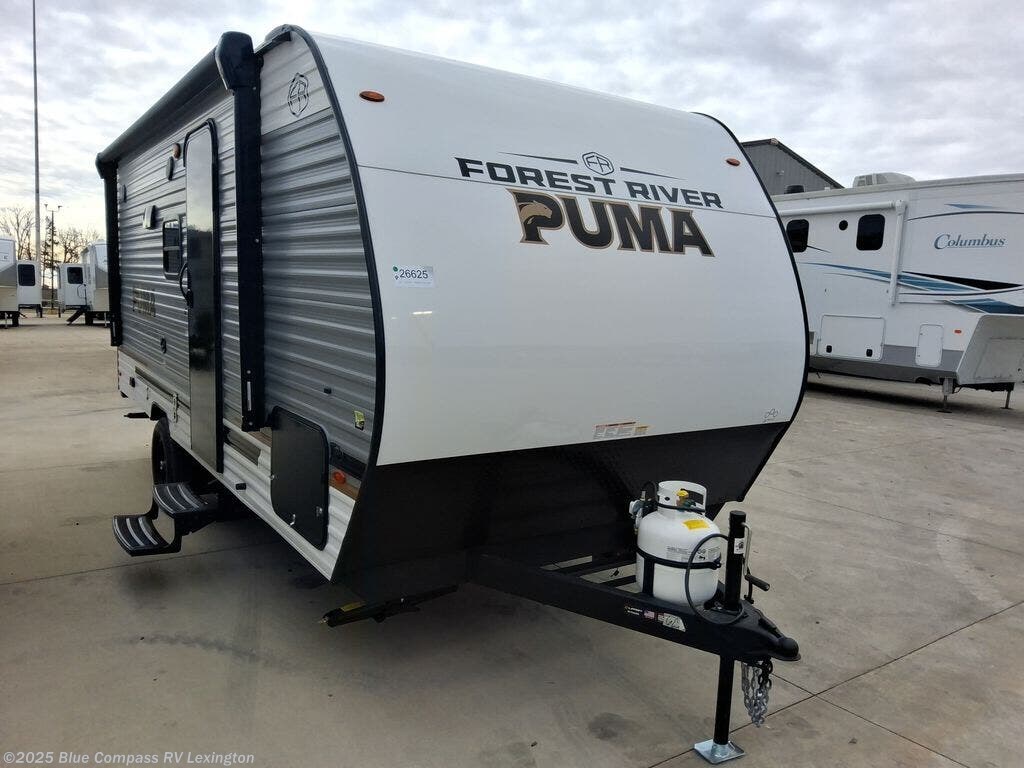 Contact us now about this 2026 Forest River Puma Camping Edition 16DSCE! 2026 Puma Camping Edition 16DSCE by Forest River from Blue Compass RV Lexington in Georgetown, Kentucky