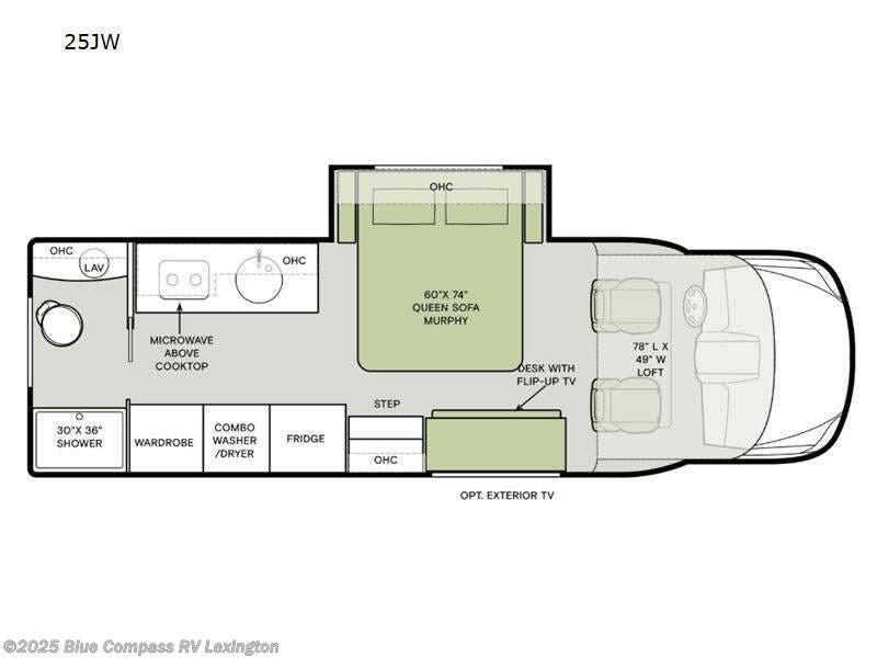 Call now about this 2023 Tiffin Wayfarer 25 JW! 2023 Tiffin Wayfarer 25 JW - Used Class C For Sale by Blue Compass RV Lexington in Georgetown, Kentucky features Slideout