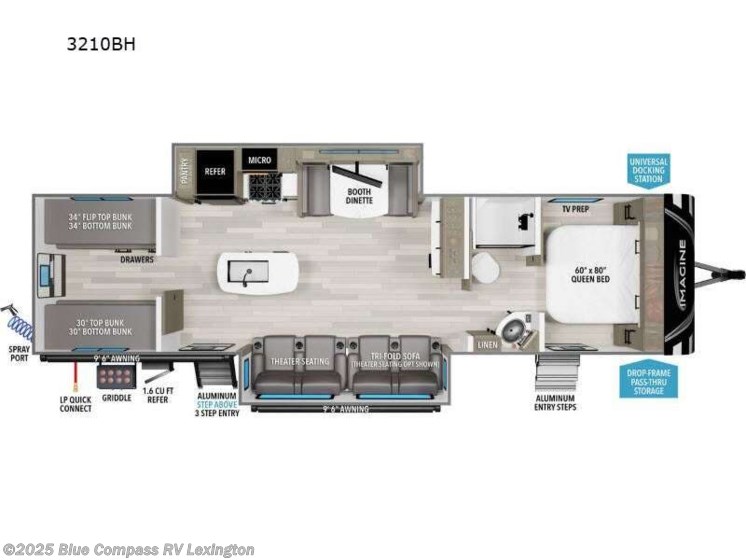Email now about this 2024 Grand Design Imagine 3210BH! Used 2024 Grand Design Imagine 3210BH available in Georgetown, Kentucky