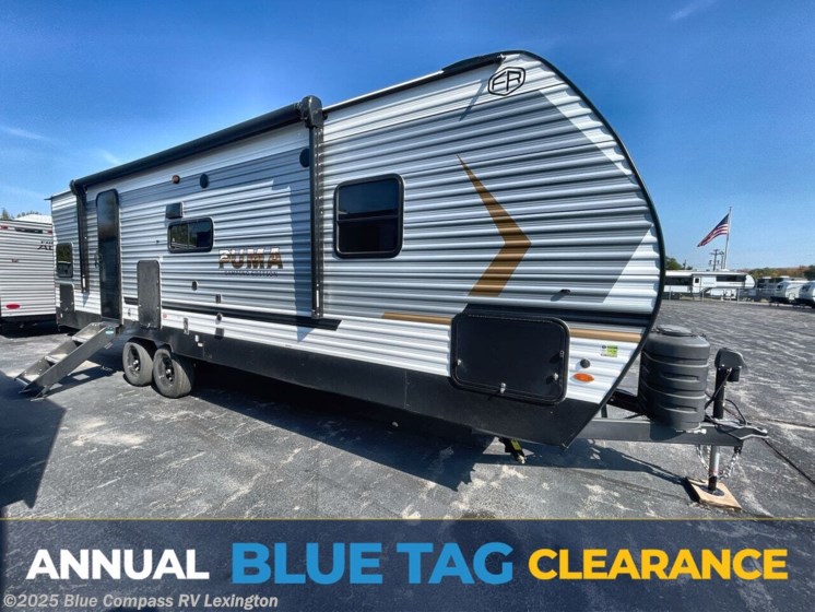 Email now about this 2026 Forest River Puma Camping Edition 263BHCE! New 2026 Forest River Puma Camping Edition 263BHCE available in Georgetown, Kentucky