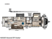 Call now about this 2025 Forest River Vibe 3400SB! 2025 Forest River Vibe 3400SB - New Travel Trailer For Sale by General RV Center in West Palm Beach, Florida features Slideout