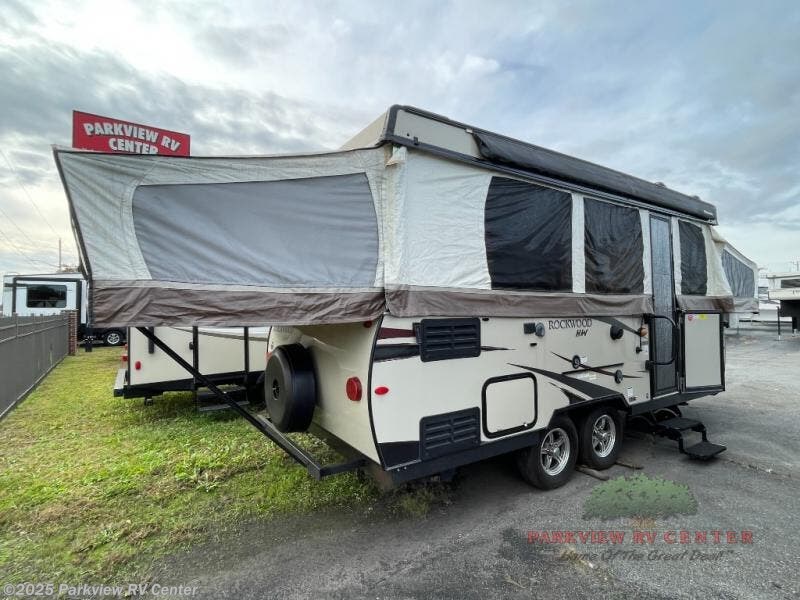 Contact us now about this 2019 Forest River Rockwood High Wall Series HW296! 2019 Rockwood High Wall Series HW296 by Forest River from Parkview RV Center in Smyrna, Delaware