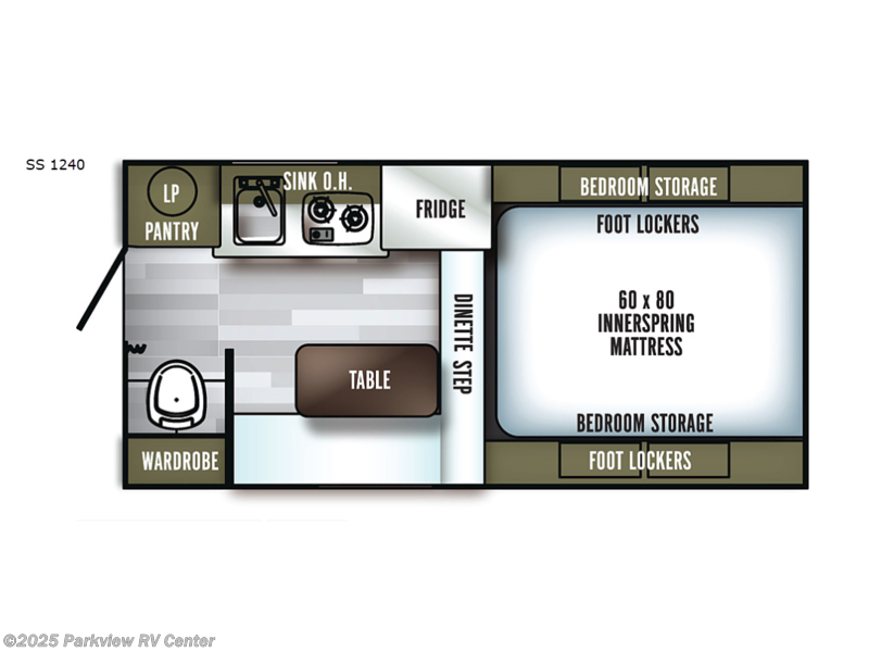 Call now about this 2018 Palomino Backpack Edition SS 1240! 2018 Palomino Backpack Edition SS 1240 - Used Truck Camper For Sale by Parkview RV Center in Smyrna, Delaware