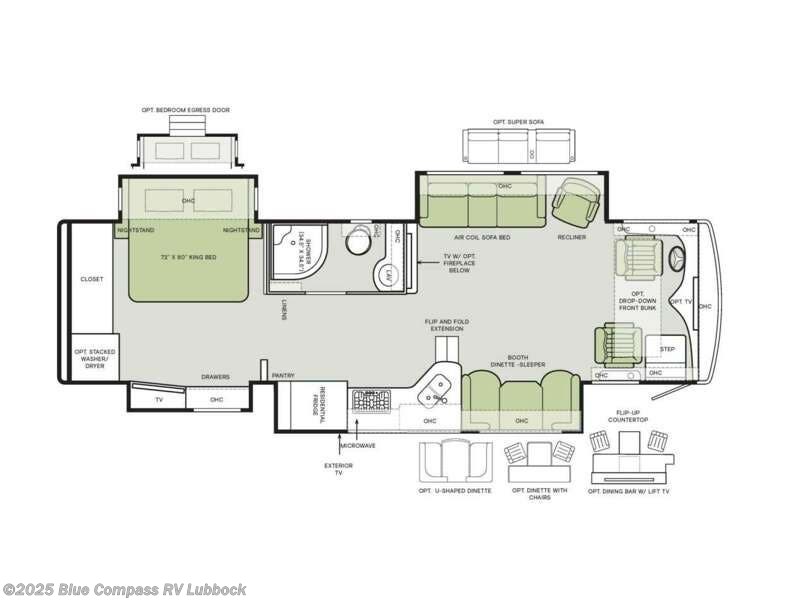 Call now about this 2025 Tiffin Allegro Red 33 AA! 2025 Tiffin Allegro Red 33 AA - New Class A For Sale by Blue Compass RV Lubbock in Lubbock, Texas