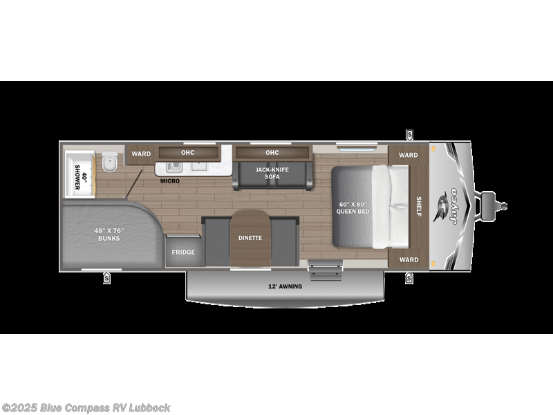 Call now about this 2026 Jayco Jay Flight SLX 250BH! 2026 Jayco Jay Flight SLX 250BH - New Travel Trailer For Sale by Blue Compass RV Lubbock in Lubbock, Texas