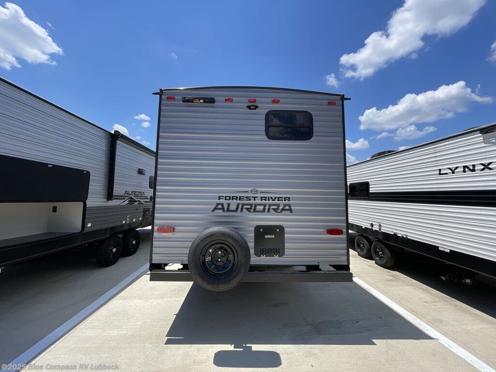 Contact us now about this 2026 Forest River Aurora Light 26BH! 2026 Aurora Light 26BH by Forest River from Blue Compass RV Lubbock in Lubbock, Texas