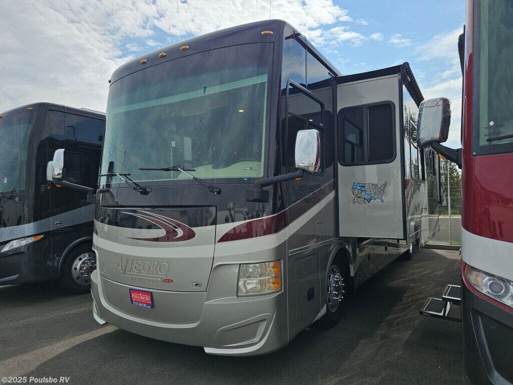 Contact us now about this 2017 Tiffin Allegro Red 38QBA! 2017 Allegro Red 38QBA by Tiffin from Poulsbo RV in Kent, Washington