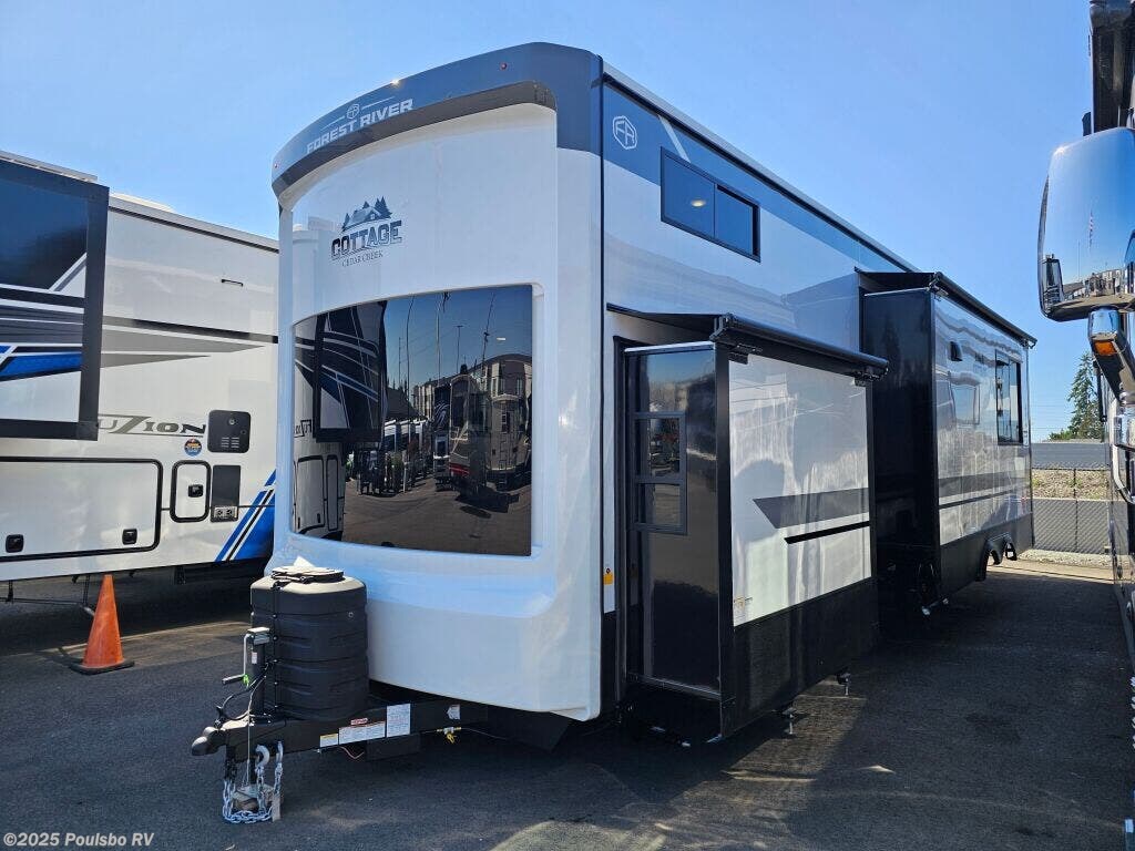 Contact us now about this 2026 Forest River Cedar Creek Cottage 40CBK! 2026 Cedar Creek Cottage 40CBK by Forest River from Poulsbo RV in Kent, Washington