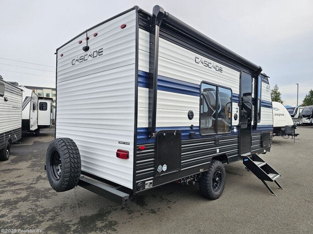 Contact us now about this 2026 Forest River Cascade 16FQW! 2026 Cascade 16FQW by Forest River from Poulsbo RV in Kent, Washington