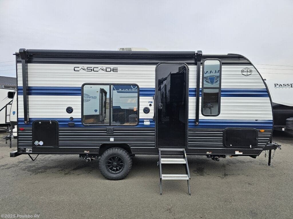 Call now about this 2026 Forest River Cascade 16FQW! 2026 Forest River Cascade 16FQW - New Travel Trailer For Sale by Poulsbo RV in Kent, Washington features Awning