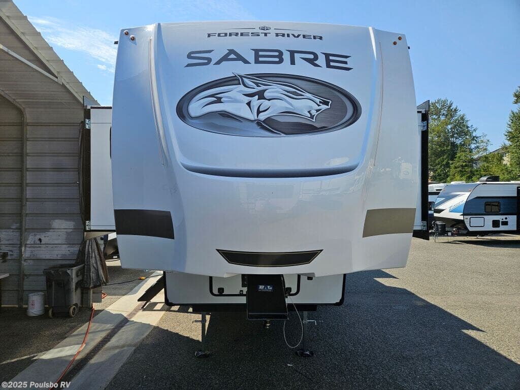 Call now about this 2026 Forest River Sabre 37FLH! 2026 Forest River Sabre 37FLH - New Fifth Wheel For Sale by Poulsbo RV in Kent, Washington features Awning