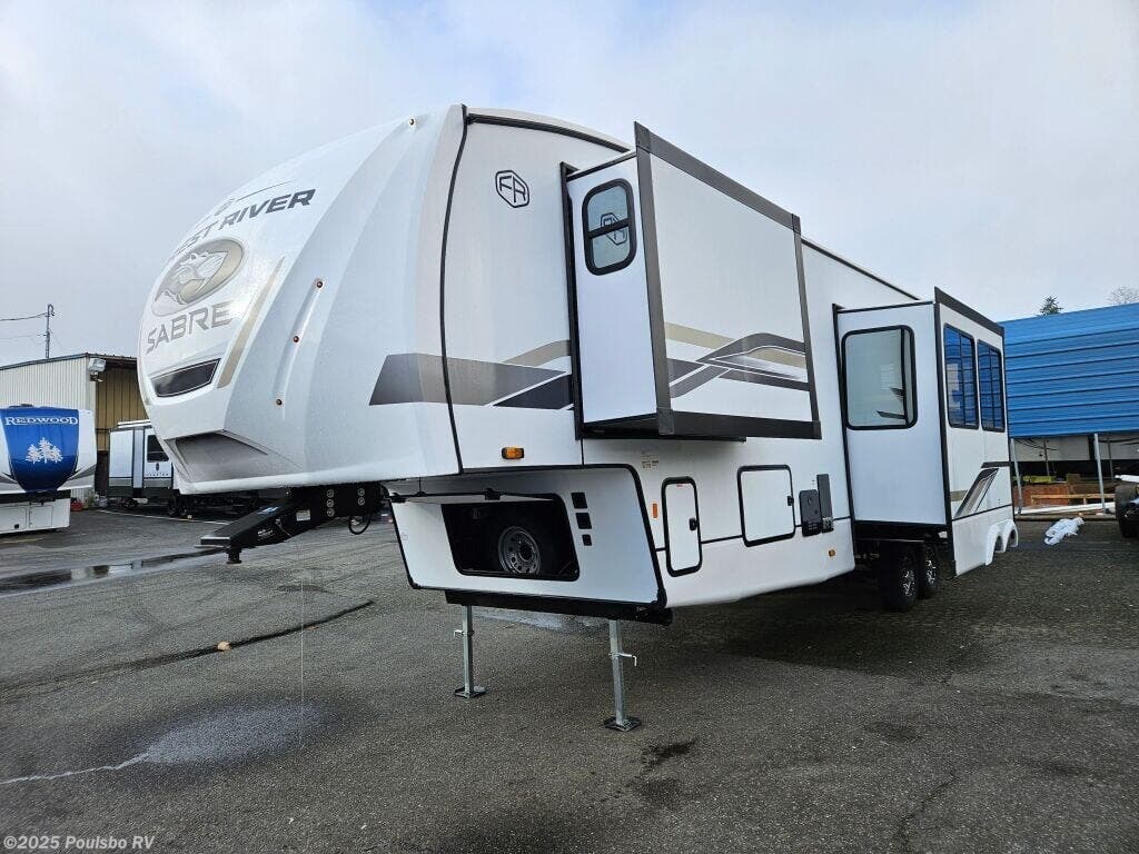 Call now about this 2025 Forest River Sabre 36ML! 2025 Forest River Sabre 36ML - New Fifth Wheel For Sale by Poulsbo RV in Everett, Washington features Awning