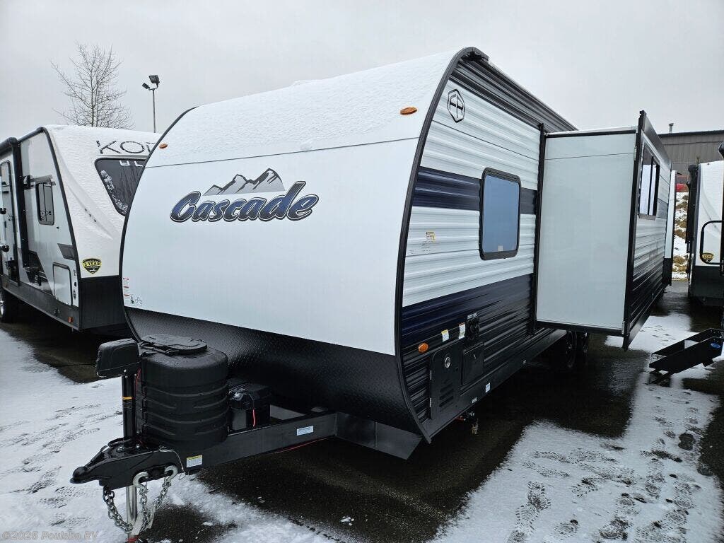 Call now about this 2025 Forest River Cascade 22CE! 2025 Forest River Cascade 22CE - New Travel Trailer For Sale by Poulsbo RV in Everett, Washington features Awning