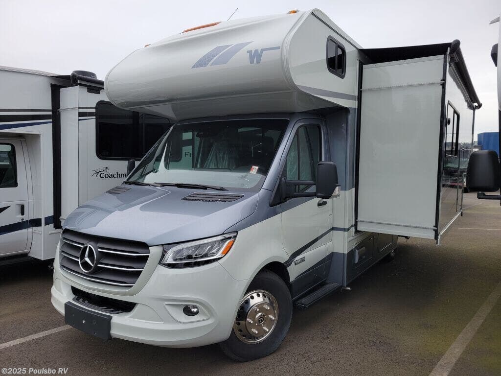 Call now about this 2025 Winnebago Porto 24P! 2025 Winnebago Porto 24P - New Class C For Sale by Poulsbo RV in Sumner, Washington features Awning