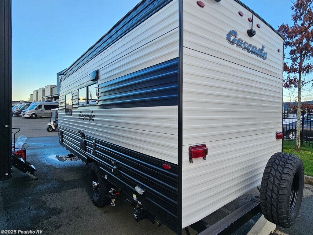 Contact us now about this 2025 Forest River Cascade 16FQW! 2025 Cascade 16FQW by Forest River from Poulsbo RV in Sumner, Washington