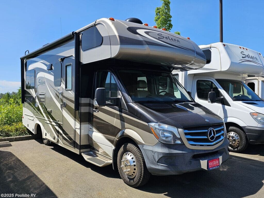 Call now about this 2014 Forest River Solera 24MS! 2014 Forest River Solera 24MS - Used Class C For Sale by Poulsbo RV in Sumner, Washington features Awning
