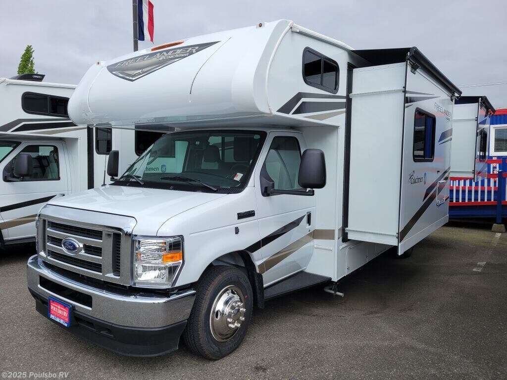 Call now about this 2025 Coachmen Freelander 26DS! 2025 Coachmen Freelander 26DS - New Class C For Sale by Poulsbo RV in Sumner, Washington features Awning