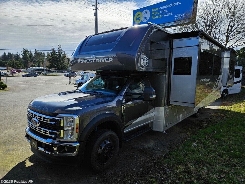 Call now about this 2025 East to West Bravado 33DS! 2025 East to West Bravado 33DS - New Class C For Sale by Poulsbo RV in Sumner, Washington features Awning