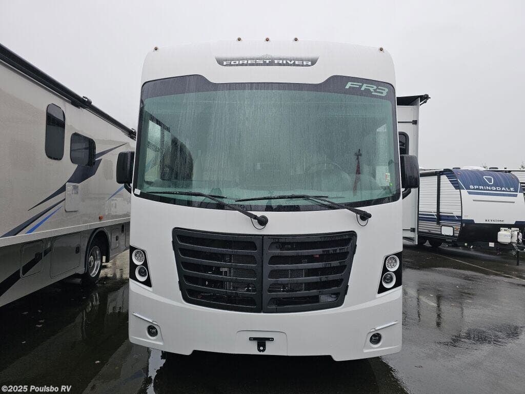 Call now about this 2026 Forest River FR3 30DS! 2026 Forest River FR3 30DS - New Class A For Sale by Poulsbo RV in Sumner, Washington features Awning