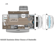 Call now about this 2024 Entegra Coach Qwest 24R! 2024 Entegra Coach Qwest 24R - New Class C For Sale by Bankston Motor Homes of Huntsville in Huntsville, Alabama features Slideout