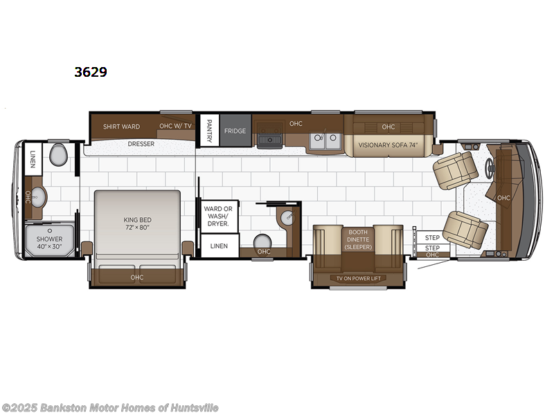 Call now about this 2023 Newmar Bay Star 3629! 2023 Newmar Bay Star 3629 - Used Class A For Sale by Bankston Motor Homes of Huntsville in Huntsville, Alabama features Slideout
