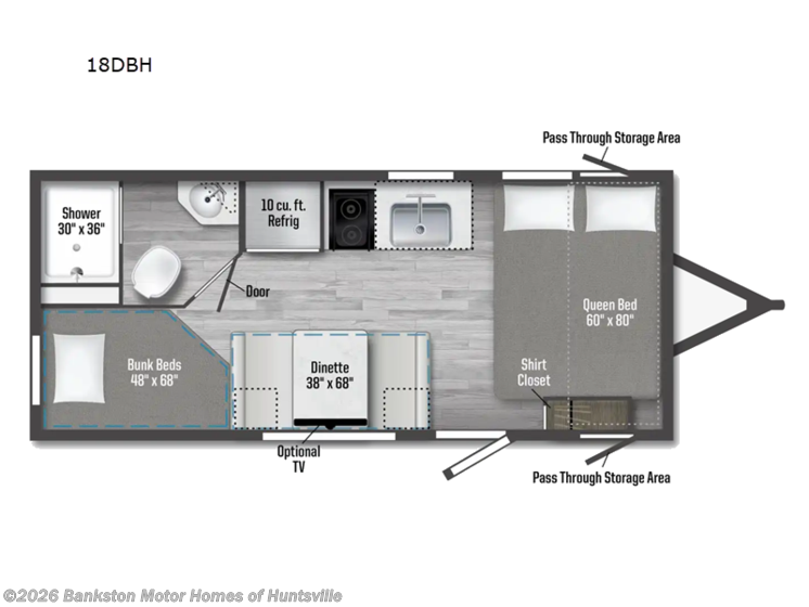 Email now about this 2026 Winnebago Access 18DBH! New 2026 Winnebago Access 18DBH available in Huntsville, Alabama