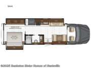 Call now about this 2026 Newmar Grand Star 3444! 2026 Newmar Grand Star 3444 - New Super C For Sale by Bankston Motor Homes of Huntsville in Huntsville, Alabama features Slideout