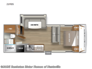 Call now about this 2022 Prime Time Avenger 21RBS! 2022 Prime Time Avenger 21RBS - Used Travel Trailer For Sale by Bankston Motor Homes of Huntsville in Huntsville, Alabama features Slideout