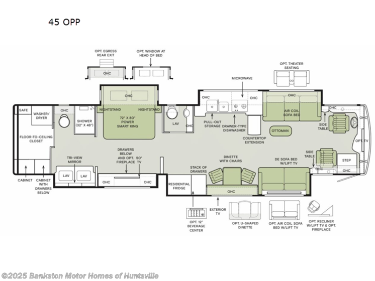 Email now about this 2026 Tiffin Allegro Bus 45 OPP! New 2026 Tiffin Allegro Bus 45 OPP available in Huntsville, Alabama