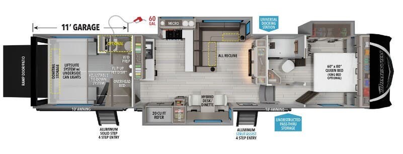 Call now about this 2025 Grand Design Momentum 344M! 2025 Grand Design Momentum 344M - New Toy Hauler For Sale by McClain's RV Rockwall in Rockwall, Texas