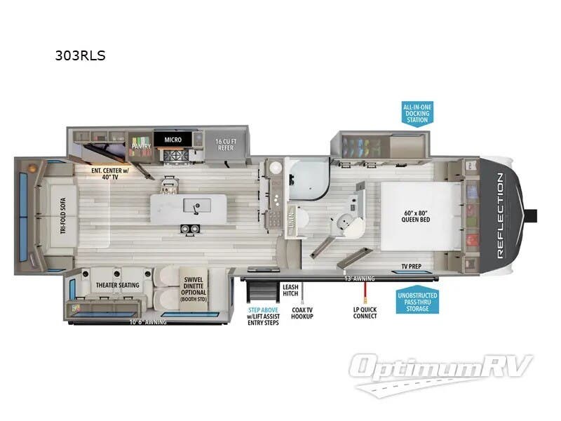 Call now about this 2026 Grand Design Reflection 303RLS! 2026 Grand Design Reflection 303RLS - New Fifth Wheel For Sale by McClain's RV Rockwall in Rockwall, Texas