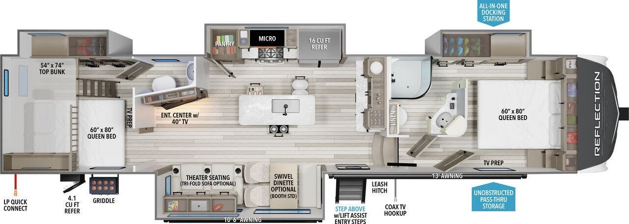 Call now about this 2026 Grand Design Reflection 362TBS! 2026 Grand Design Reflection 362TBS - New Fifth Wheel For Sale by McClain's RV Rockwall in Rockwall, Texas