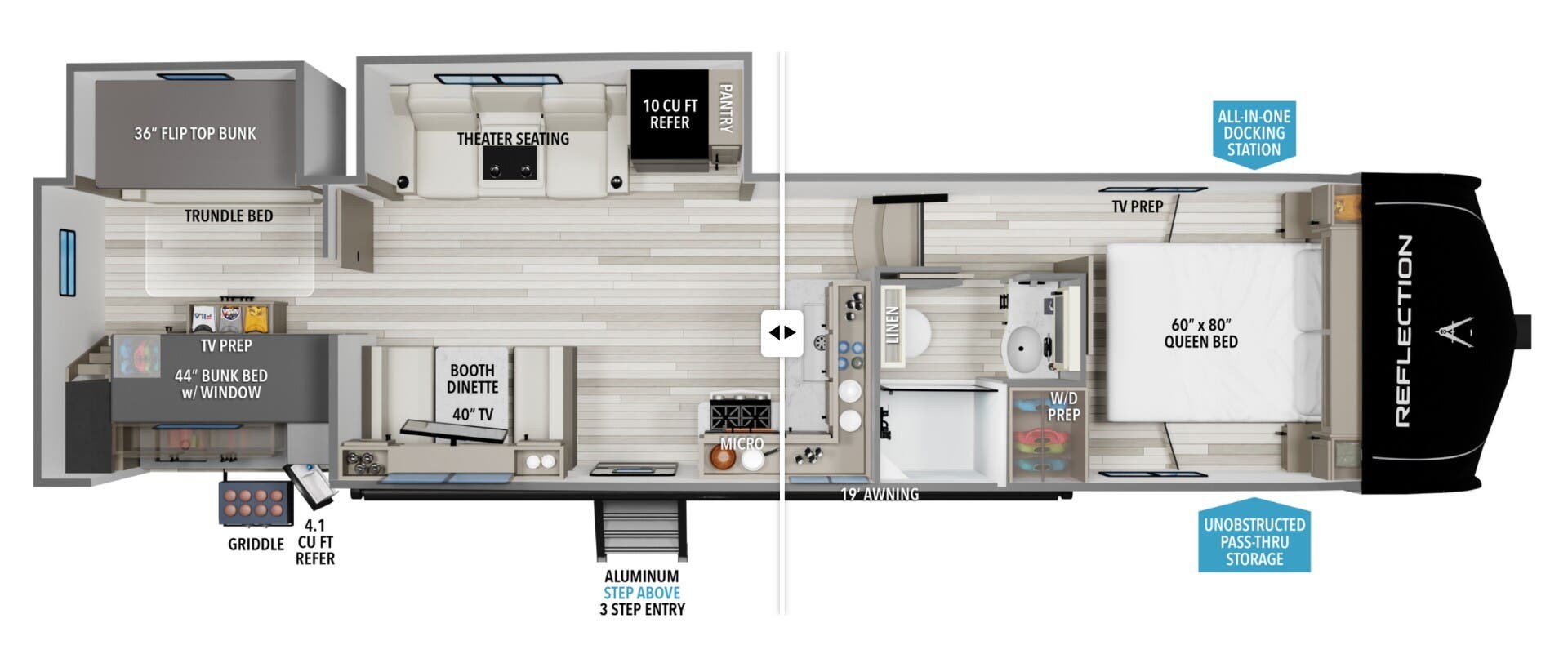 Call now about this 2026 Grand Design Reflection 100 32BH! 2026 Grand Design Reflection 100 32BH - New Fifth Wheel For Sale by McClain's RV Rockwall in Rockwall, Texas
