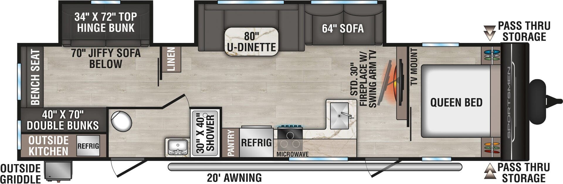 Call now about this 2026 K-Z Sportsmen SE 332BHK! 2026 K-Z Sportsmen SE 332BHK - New Travel Trailer For Sale by McClain's RV Rockwall in Rockwall, Texas