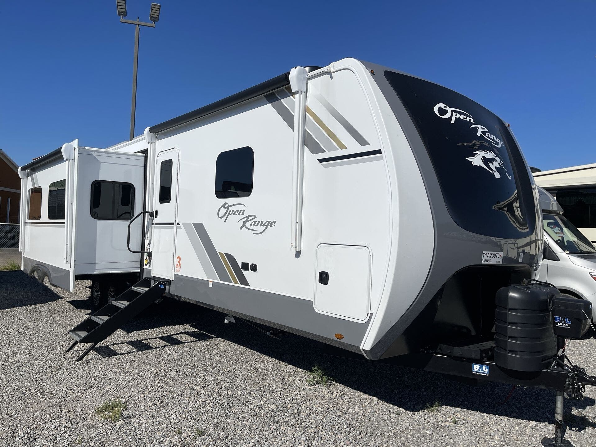 Email now about this 2026 Highland Ridge Open Range 338BHS! New 2026 Highland Ridge Open Range 338BHS available in Rockwall, Texas