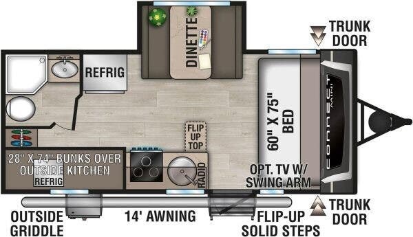 Call now about this 2026 K-Z Connect Mini 191BHK! 2026 K-Z Connect Mini 191BHK - New Travel Trailer For Sale by McClain's RV Rockwall in Rockwall, Texas