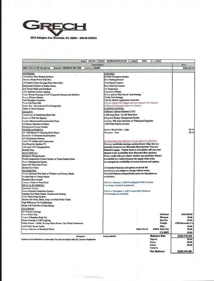 Contact us now about this 2025 Grech RV Strada TOUR-ION! 2025 Strada TOUR-ION by Grech RV from McClain's RV Rockwall in Rockwall, Texas