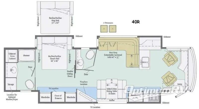 Call now about this 2016 Itasca Meridian 40R! 2016 Itasca Meridian 40R - Used Class A For Sale by McClain's RV Rockwall in Rockwall, Texas