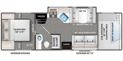 Call now about this 2023 Thor GENEVA 28VA! 2023 Thor GENEVA 28VA - Used Class C For Sale by McClain's RV Rockwall in Rockwall, Texas