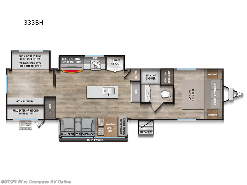 Call now about this 2026 Alliance RV Avenue 333BH! 2026 Alliance RV Avenue 333BH - New Travel Trailer For Sale by Blue Compass RV Dallas in Mesquite, Texas features Slideout