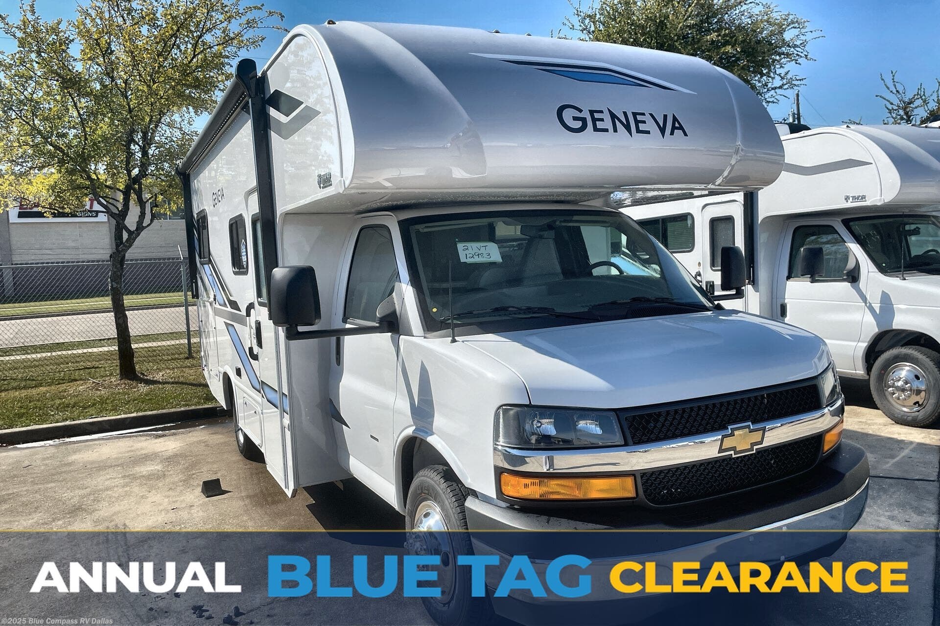 Email now about this 2026 Thor Motor Coach Geneva 21VT Chevy! New 2026 Thor Motor Coach Geneva 21VT Chevy available in Mesquite, Texas