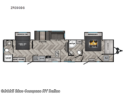 Call now about this 2026 CrossRoads Zinger ZR390DB! 2026 CrossRoads Zinger ZR390DB - New Travel Trailer For Sale by Blue Compass RV Dallas in Mesquite, Texas features Slideout