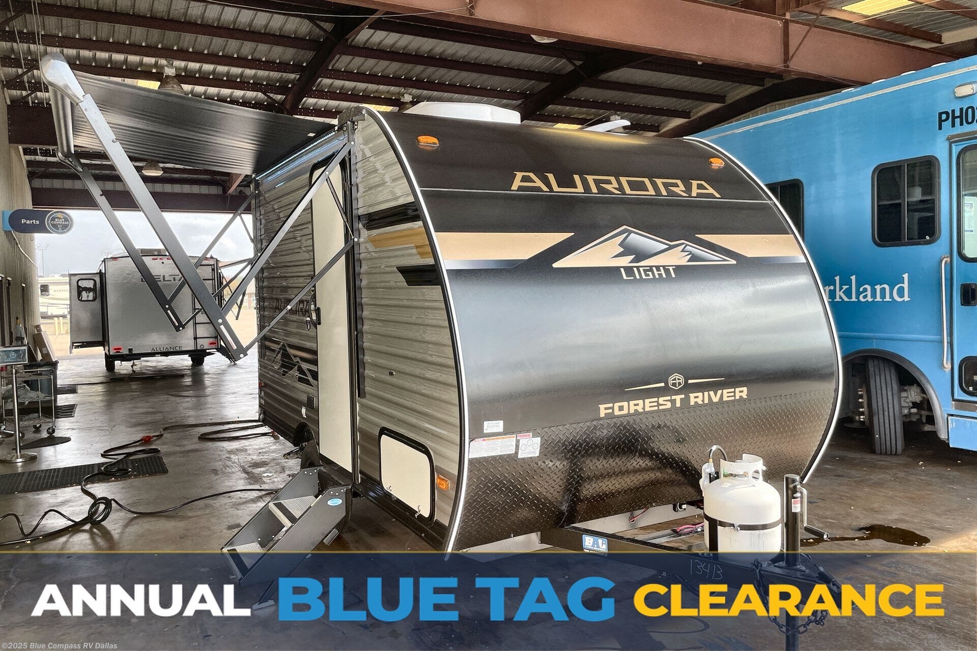 Email now about this 2026 Forest River Aurora Light 13RKX! New 2026 Forest River Aurora Light 13RKX available in Mesquite, Texas