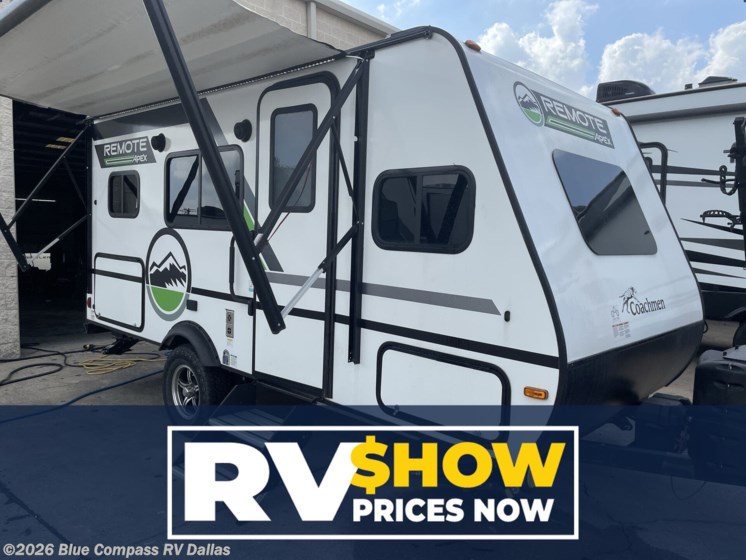Email now about this 2023 Coachmen Apex Nano 16r Apex! Used 2023 Coachmen Apex Nano 16r Apex available in Mesquite, Texas