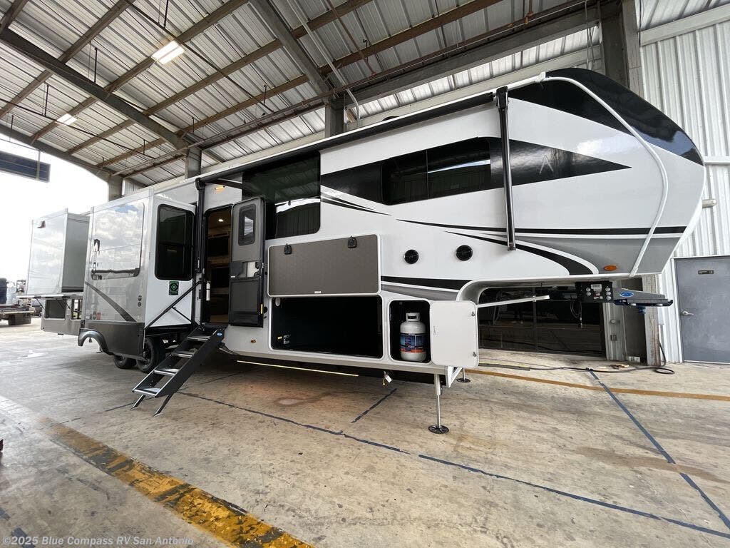 Email now about this 2026 Grand Design Solitude 390RK! New 2026 Grand Design Solitude 390RK available in San Antonio, Texas