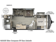 Call now about this 2026 Forest River Rockwood Ultra Lite 2606WS! 2026 Forest River Rockwood Ultra Lite 2606WS - New Travel Trailer For Sale by Blue Compass RV San Antonio in San Antonio, Texas features Slideout