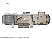 Call now about this 2026 Alliance RV Valor 36V11! 2026 Alliance RV Valor 36V11 - New Toy Hauler For Sale by Blue Compass RV San Antonio in San Antonio, Texas features Slideout